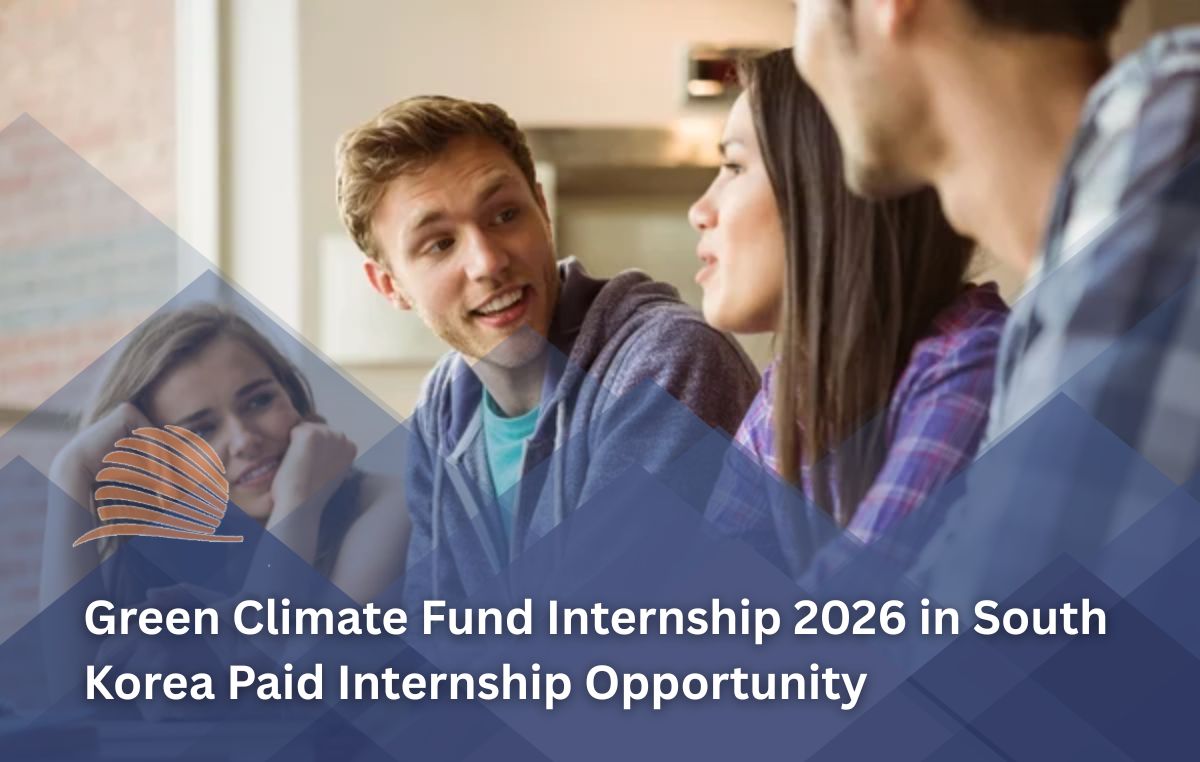 Green Climate Fund Internship 2026 in South Korea